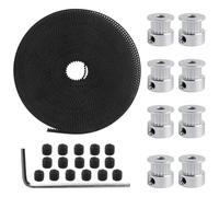 Kit de courroie de distribution 26 pièces/ensemble for imprimante 3D, courroie synchrone 5m * 6mm 2GT avec roue de poulie 20 dents trou de 5mm