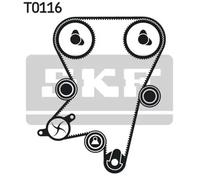 Kit de courroie de distribution avec une denture arrondie VKMA 05222 SKF