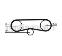 Kit de courroie de distribution CT1018K1 CONTINENTAL CTAM pour AUDI SKODA VW