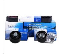 Kit de courroie de distribution OEM 3 pièces/ensemble avec tendeur Compatible Pour Chevy Optra Lacetti Chevrolet-Aveo 1.6L DOHC E-TEC II 16V - Courroies et poulies moteur
