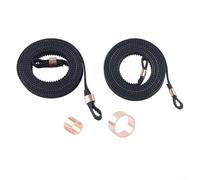 Kit de courroie de distribution pour Anycubic 3 Max, X Y - Pièces de rechange en caoutchouc avec bagues en cuivre - Ajustement précis - Accessoires à longueur fixe pour imprimantes 3D hautes