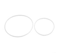 Kit de courroie en polyuréthane pour nettoyeur automatique de piscine Polaris avec 2 courroies pour modèles 360 380 Sweep 360 Sweep 380 et 9-100-1017