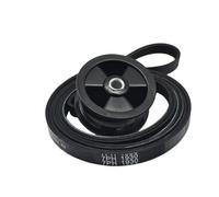 Kit de courroie for sèche-linge Zanussi Aeg Electrolux, rouleau de serrage 1250125034, 7PH1930, poulie