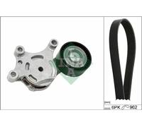 Kit de courroie multi-cannelée 529 0298 10 INA pour FORD VOLVO CITROËN PEUGEOT