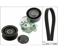 Kit de courroie multi-cannelée 529 0450 10 INA pour MERCEDES-BENZ CLASSE S CLK