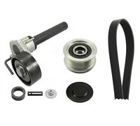 Kit de courroie multi-cannelée avec poulie débrayable 529 0514 20 INA pour VW