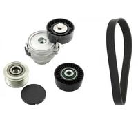 Kit de courroie multi-cannelée avec poulie débrayable 529 0518 20 INA pour FORD