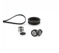 Gates Jeu de courroies trapézoïdales à nervures K096PK1070 Kit Micro‑V