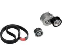 Gates Jeu de courroies trapézoïdales à nervures K026PK1153 Kit Micro‑V