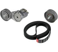 Gates Jeu de courroies trapézoïdales à nervures K026PK1548 Kit Micro-V