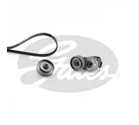 Gates Jeu de courroies trapézoïdales nervurées K056PK1605 Compatible OPEL Zafira B, Astra H