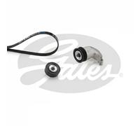 Gates Jeu de courroies trapézoïdales à nervures K076PK1740 Caoutchouc