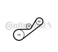 ContiTech Kit courroies d'accessoires 4PK925K1 Multi V