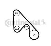 Continental Contitech Kit courroie Multi-V 5PK1145K1 – Poulie de tension comprise