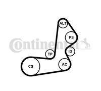 Kit de courroie multi-cannelée Poulie de tension compris 6PK1515K1 pour KIA