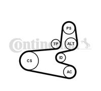 CONTITECH - Kit de courroies d'accessoires 6PK1560K1 - Réf. 2886PK1560K1