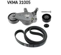 SKF Kit de courroies trapézoïdales à nervures VKMA 31005