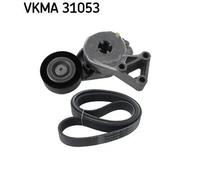 Kit de courroie multi-cannelée VKMA 31053 SKF pour SKODA SEAT VW