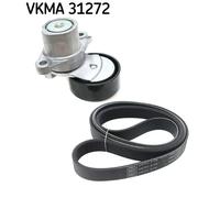 SKF VKMA 31272 Jeu de courroies trapézoïdales à nervures
