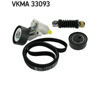 Kit de courroie multi-cannelée VKMA 33093 SKF pour PEUGEOT CITROËN