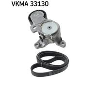 SKF Kit de courroies Multi-V VKMA 33130