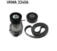 SKF Kit de courroie multi-cannelée VKMA 33406 pour CITROËN PEUGEOT