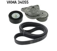 Kit de courroie multi-cannelée VKMA 34055 SKF pour FORD MONDEO II COUGAR FOCUS I