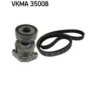 Kit de courroie multi-cannelée VKMA 35008 SKF pour OPEL ASTRA F A trois volumes