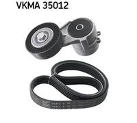 Kit de courroie multi-cannelée VKMA 35012 SKF pour OPEL ASTRA G A trois volumes