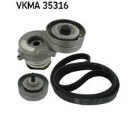 Kit de courroie multi-cannelée VKMA 35316 SKF pour OPEL ASTRA G A trois volumes