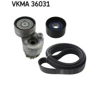 Kit de courroie multi-cannelée VKMA 36031 SKF pour RENAULT ESPACE IV
