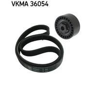 Kit de courroie multi-cannelée VKMA 36054 SKF pour RENAULT CLIO I KANGOO CLIO II