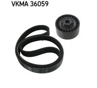Kit de courroie multi-cannelée VKMA 36059 SKF pour RENAULT CLIO I TWINGO I