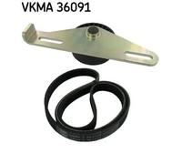 SKF Kit de courroie Multi-V VKMA 36091