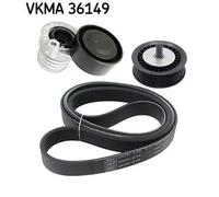 SKF Kit de courroie multi-cannelée VKMA 36149 – trapézoïdale à nervures