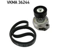 Kit de courroie multi-cannelée VKMA 36244 SKF pour VOLVO S60 II S80 II V60 I