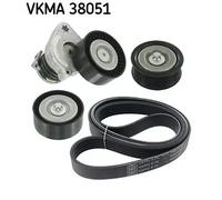 SKF VKMA 38051 Jeu de courroies trapézoïdales à nervures