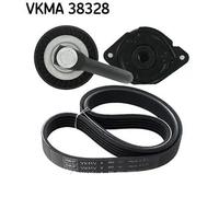 SKF Kit de courroie trapézoïdale à nervures VKMA38328 – Jeu de courroies