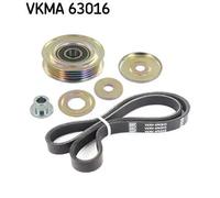 SKF – Jeu de courroies trapézoïdales à nervures VKMA 63016