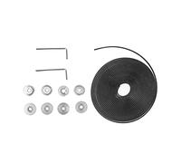Kit de courroie pour roue synchrone, ensemble de poulies de synchronisation en alliage d’aluminium à 20 dents avec courroie 5M pour pièces de rechange d’imprimante 3D, incluant