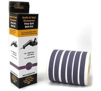 Kit de courroies grain fin WORK SHARP - WSSA0002705 Kit de courroies d'affûteur de couteaux et d'outils - Abrasifs au carbure de silicium de qualité supérieure pour les applications d'affûtage
