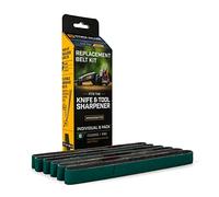 Kit de courroies grain grossier WORK SHARP - WSSA0002703 Kit de courroies d'affûteur de couteaux et d'outils - Abrasifs de qualité supérieure pour les applications d'affûtage et de meulage