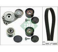 KIT DE COURROIES STRIÉES INA. DB W164/W211/W463 3.0D +OAP