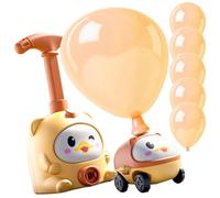 Kit de course à ballons - Jouet de voiture interactif , kit d'apprentissage de véhicule à ballon à pompe ABS, activité de jeu intérieure de 8,66 x 4,72 x 3,94 pouces | Éducation à la maison