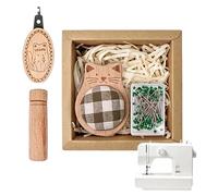 Kit de Coussin à Épingles Mignon | Pelote À Épingles De,Pelote à épingles à base en bois - Pour débutants quilteuses couturières professeurs art artistes fibre amateurs créatifs tailleurs cours