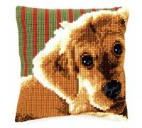 Kit de coussin au point de croix, chien