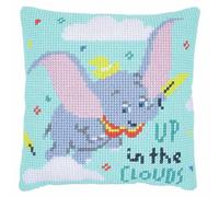 Kit de coussin au point de croix, Disney, Dumbo Up in Clouds