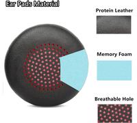 Kit De Coussinets De Rechange Compatibles Avec Casque Bluetooth Sans Fil Logitech Zone 300