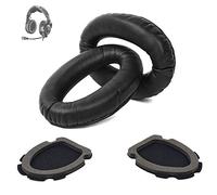 Kit de coussinets de rechange en mousse à mémoire de forme pour casque Bose Aviation Headset X A10 A20 (noir)