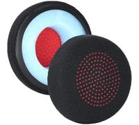 Kit de coussinets de rechange pour casques Plantronics BlackWire 7225 5200 5210 5220 fabriqués avec mousse à mémoire de forme en cuir protéiné (C)